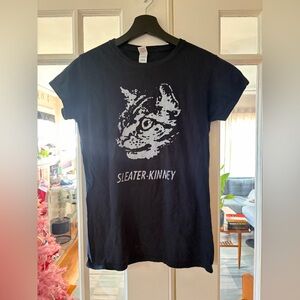 Sleater-Kinney Black Graphic T-Shirt